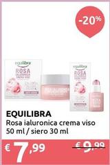 Equilibra - Rosa Ialuronica Crema Viso/Siero