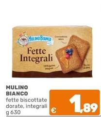 Mulino Bianco - Fette Biscottate Dorate, Integrali