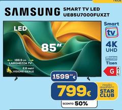 Samsung - Smart Tv Led UE85U7000FUXZT