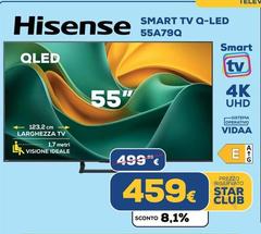 Hisense - Smart Tv Q-led 55a79q