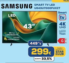Samsung - Smart Tv Led Ue43u7000fuxzt