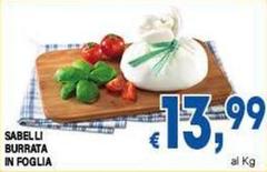 Sabelli -  Burrata In Foglia
