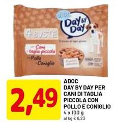 Adoc - Day By Day Per Cani Di Taglia Piccola Con Pollo E Coniglio