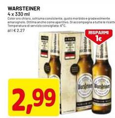 Warsteiner - 4 X 330 Ml
