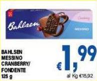 Bahlsen - Messino Cranberry