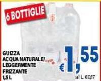 Guizza - Acqua Naturale/ Leggermente Frizzante