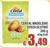 Cereal - e Madeleine Senza Glutine