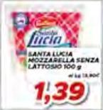 Santa lucia - Santa Lucia Mozzarella Senza Lattosio