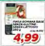 Pinsa - Finish Romana Rash Senza Glutine Senza Lattosio