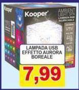 Kooper - Lampada Usb Effetto Aurora Boreale