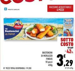 Findus - Bastoncini Di Merluzzo