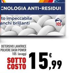 Dash - Detersivo Lavatrice Polvere  Power