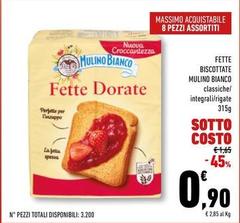 Mulino Bianco - Fette Biscottate