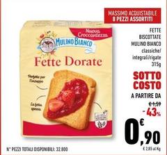 Mulino Bianco - Fette Biscottate