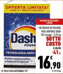 Dash - Detersivo In Polvere Per Lavatrice