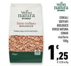 Conad - Cereali Soffiati Biologico Verso Natura