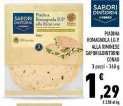 Sapori - Piadina Romagnola I.G.P. Alla Riminese &Dintorni
