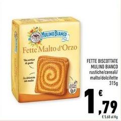 Mulino Bianco - Fette Biscottate