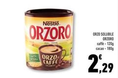 Nestlè - Orzo Solubile Orzoro