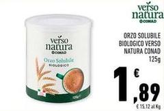 Conad - Orzo Solubile Biologico Verso Natura