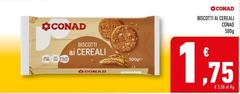 Conad - Biscotti Ai Cereali