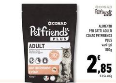 Conad - Alimento Per Gatti Adulti Petfriends Plus