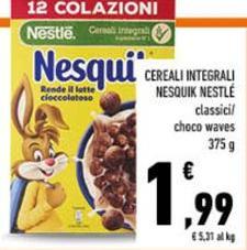Nestlè - Cereali Integrali Nesquik