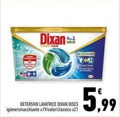 Dixan - Detersivo Lavatrice Discs