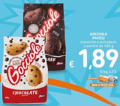 Pavesi - Gocciole Classiche O Extradark