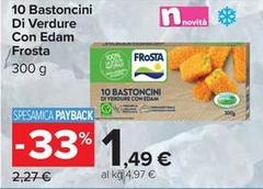 Frosta - 10 Bastoncini Di Verdure Con Edam