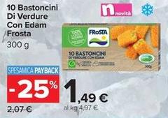 Frosta - 10 Bastoncini Di Verdure Con Edam