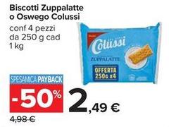 Colussi - Biscotti Zuppalatte O Oswego