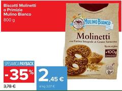 Mulino Bianco - Biscotti Molinetti O Primizie