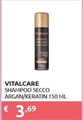 Vitalcare - Shampoo Secco Argan/Keratin