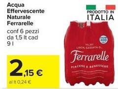 Ferrarelle - Acqua Effervescente Naturale