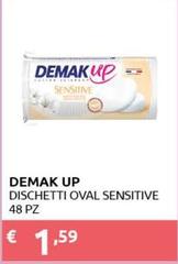 Demak'up - Dischetti Oval Sensitive
