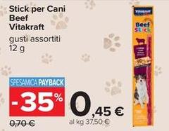 Vitakraft - Stick Per Cani Beef