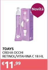7days - Crema Occhi Retinol/Vitamina C