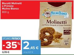 Mulino Bianco - Biscotti Molinetti O Primizie
