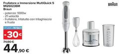 Braun - Frullatore A Immersione MQ5023EM