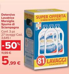 Spuma di Sciampagna - Detersivo Lavatrice Marsiglia