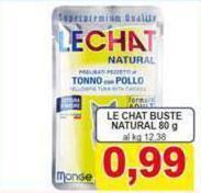 Monge - Le Chat Buste Natural