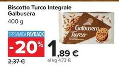 Galbusera - Biscotto Turco Integrale