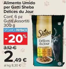 Sheba - Alimento Umido Per Gatti Delices Du Jour