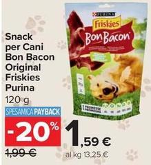 Purina - Snack Per Cani Bon Bacon Original Friskies