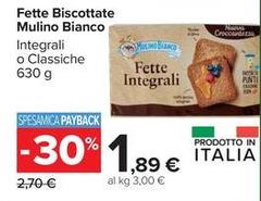 Mulino Bianco - Fette Biscottate