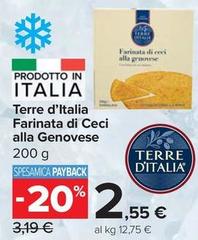 Terre d'Italia - Farinata Di Ceci Alla Genovese