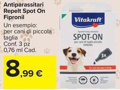 Vitakraft - Antiparassitari Repelt Spot On