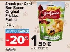 Purina - Snack Per Cani Bon Bacon Original Friskies