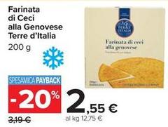 Terre d'Italia - Farinata Di Ceci Alla Genovese